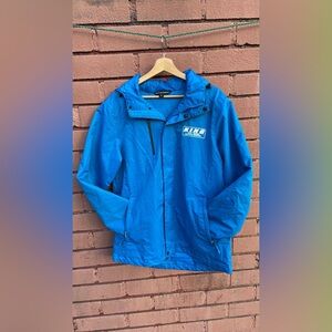 Blue Windbreaker Jacket